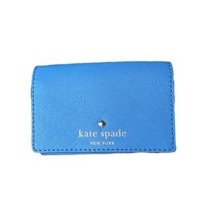 Kate Spade Blue Card Holder